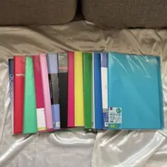 【最終価格】バインダー クリアポケットファイル 28点 A4 B5 4/26処分