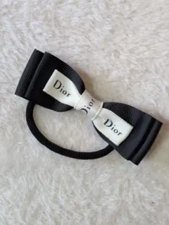 【新品】Dior ヘアゴム　リボン ノベルティー　ロゴのサムネイル