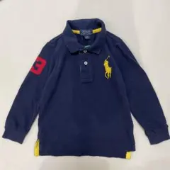 ポロラルフローレン　ビッグポニー　ポロシャツ　ネイビー