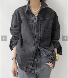 STAMMBAUM/シュタンバウム】BLACK DENIM JACKET
