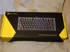 e元素　Z-88 メカニカルキーボード 黒　赤軸
