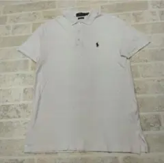 PoloRalphLauren ポロシャツ ホワイト fti swag y2k