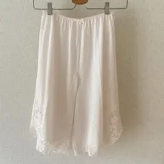 シャルレ　ペチコート　パンツタイプ　ロング　L　日本製　ピンクのサムネイル