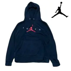 NIKE JORDAN/TOKYO プルオーバーフーディ/L/ブラック