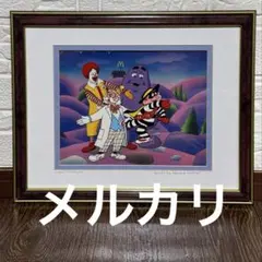 80s ヴィンテージ セル画 マクドナルド アート オリジナル 非売品 レアのサムネイル