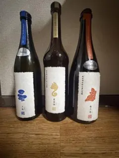 【空き瓶】 新政 天蛙・亜麻猫・火乃鳥 別撰 3本セット 未洗浄のサムネイル