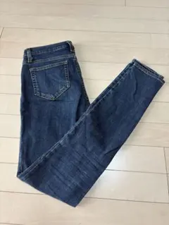 GU スキニーデニム ダークブルー