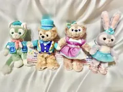 ダッフィーフレンズ　ステップ・トゥ・シャイン　4体セット