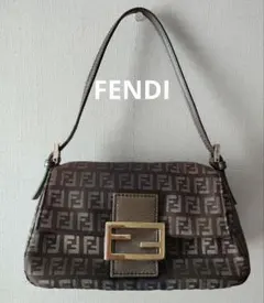 ★FENDI ズッカ柄（ズッキーニ柄）ミニマンマバケット