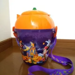 ディズニー　ポップコーンバケット　ハロウィンデザイン