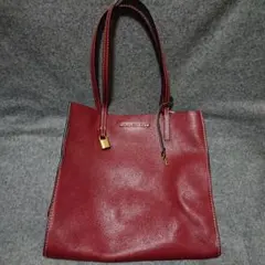 マークジェイコブス MARC JACOBS バック トート 赤 茶