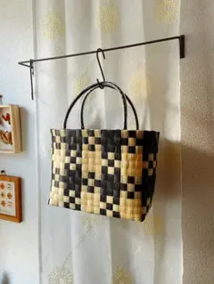 プラカゴ　ppバンドかごバッグ　M Mサイズ