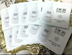 新品未使用　Dior Snow エッセンスオブライトセラム 10パック
