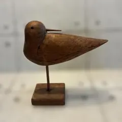 アクタス 木製 鳥のオブジェ 2体セット - メルカリ