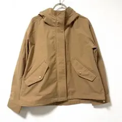 ✨良品✨ GU ジーユー S マウンテンパーカー ジャンパー フード付 ベージュ