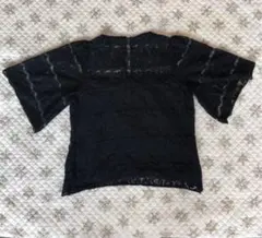 花柄 レーストップス