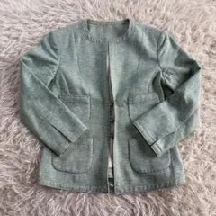 F8-106 THE SUIT COMPANY ノーカラージャケットのサムネイル