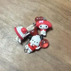 サンリオ カラーコレクションチャーム Red 3点セット