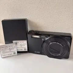 RICOH CX6 デジタルカメラ ブラック 動作品 充電器・バッテリー付 2026年最新】RICOH リコー CX6の人気アイテム - メルカリ