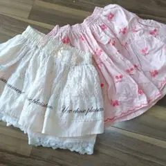 シャーリーテンプル axesfemmekids スカート セット KP