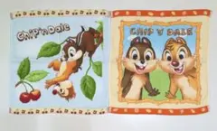 ディズニーストア　チップとデール　ハンドタオル　2枚