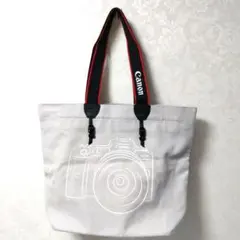 Canon☆トートバッグ♡カメラ☆EOS♡キャノン☆ライトグレー♡公式☆撮影