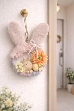 イースター　春リースアレンジ