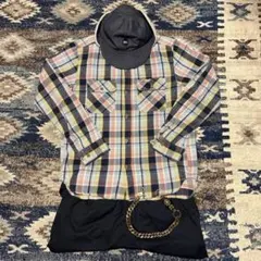 ヘビーネルシャツ m