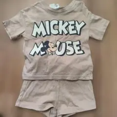 HM ミッキーマウス ベビー服 セットアップ 80cm