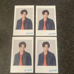 Aぇ! group 正門良規 チェキ風カード4枚セット