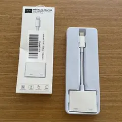 iPhone用Digital AV Adapter 新品未使用　②