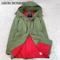 ABERCROMBIE A&F アバクロ 中綿ジャケット M 緑 カーキ