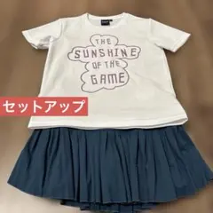 セットアップ　KEA スコート　インナー付き　Tシャツ　レディースMサイズ相当