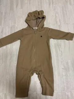POLO Baby ベージュロンパース 80
