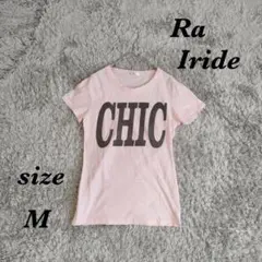 Ra Iride (M) 半袖Tシャツ クルーネック スリムフィット 綿素材のサムネイル