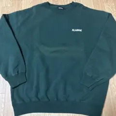 XLARGE ダークグリーン スウェット