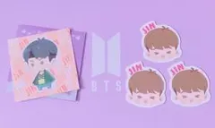 JIN ジン BTS x ISLAND スシローコラボ ステッカー ピック