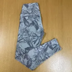 SKUALA 葉柄プリント ヨガパンツ M