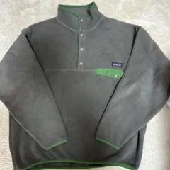 美品 Patagonia 巴塔哥尼亞 Synchilla Snap-T 灰色 L 柴田光