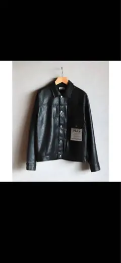 PLES MAKERS フェイクレザー ジャケット1stタイプ ブラック 新品