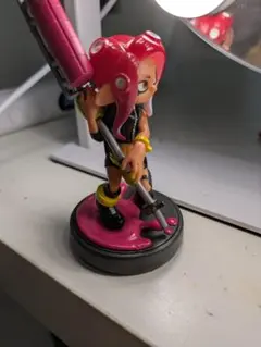 スプラトゥーン2 amiibo　アミーボ　タコガール　ピンク