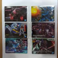 ガンダム ガンプラパッケージアートグミ カード6枚セット