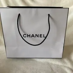 CHANEL ショップバッグ ホワイト