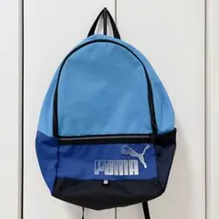 PUMA プーマ リュック バックパック ブルー ブラック 通学 通勤 スポーツのサムネイル