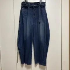 Sacai 26SSデニム バルーンパンツ インディゴブルー サイズ0 - メルカリ