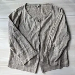 MARGARET HOWELL カーディガン 七分袖