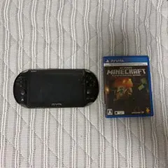 SONY PS Vita ブラック 本体 Minecraft 付き