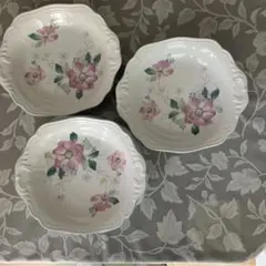 花柄カレー皿5枚セット