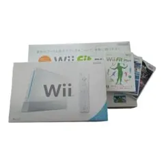 Wii本体+Wiifit plus+ゲームソフト3本セット