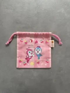 【未使用】アンパンマンミュージアム限定　コップ袋　幼稚園　保育園　入園準備